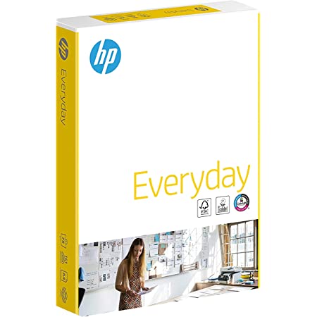HP Everyday Carta per ufficio, Formato A4, 75 gr - Confezioni da 5 risme